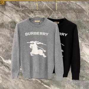 セーターBURBERRYお手軽な価格 自分らしい 国内発機能的ブランド 激安